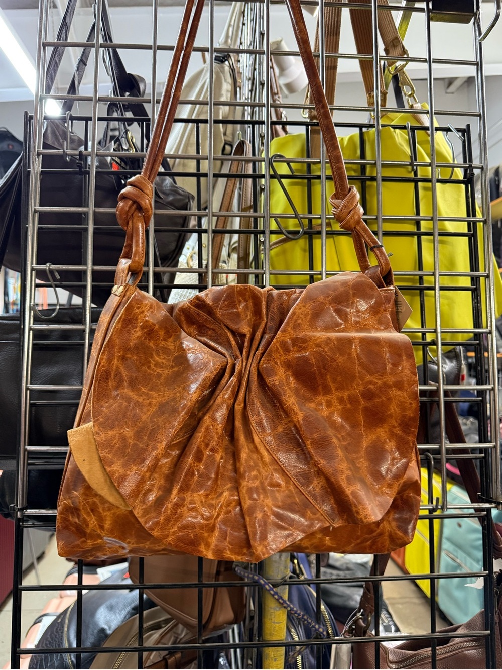 EXTREMELY RARE VINTAGE LEATHER BAG - Picture 13 of 15